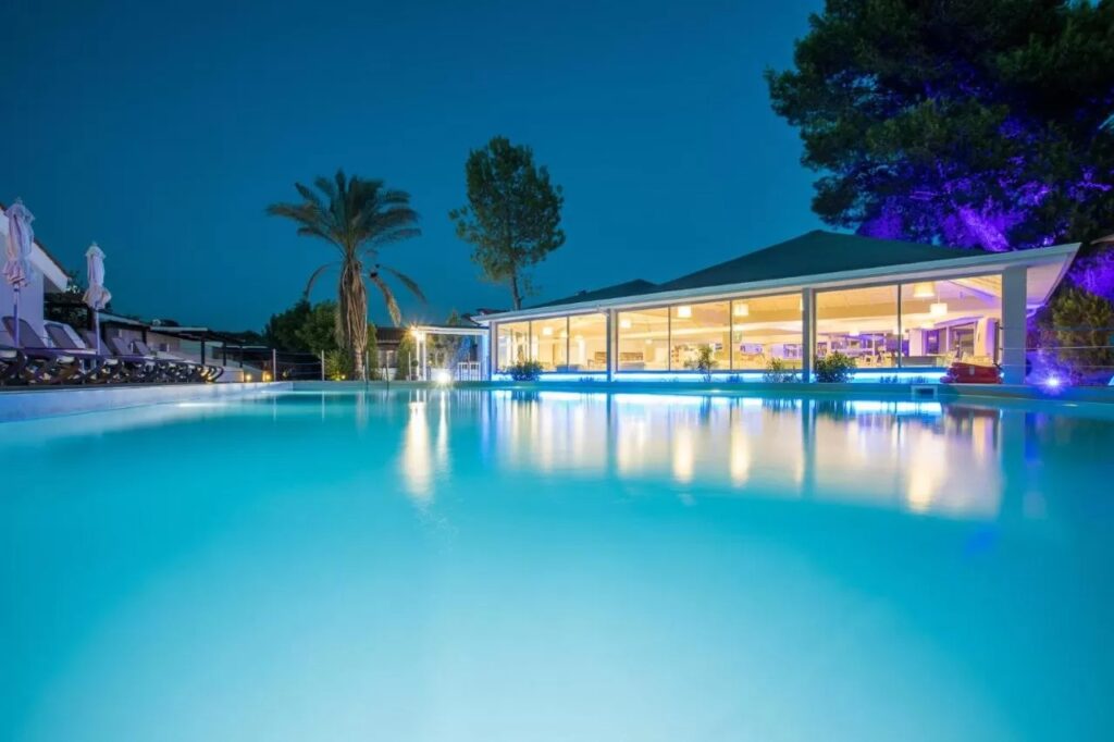 Across Coral Blue Beach Hotel